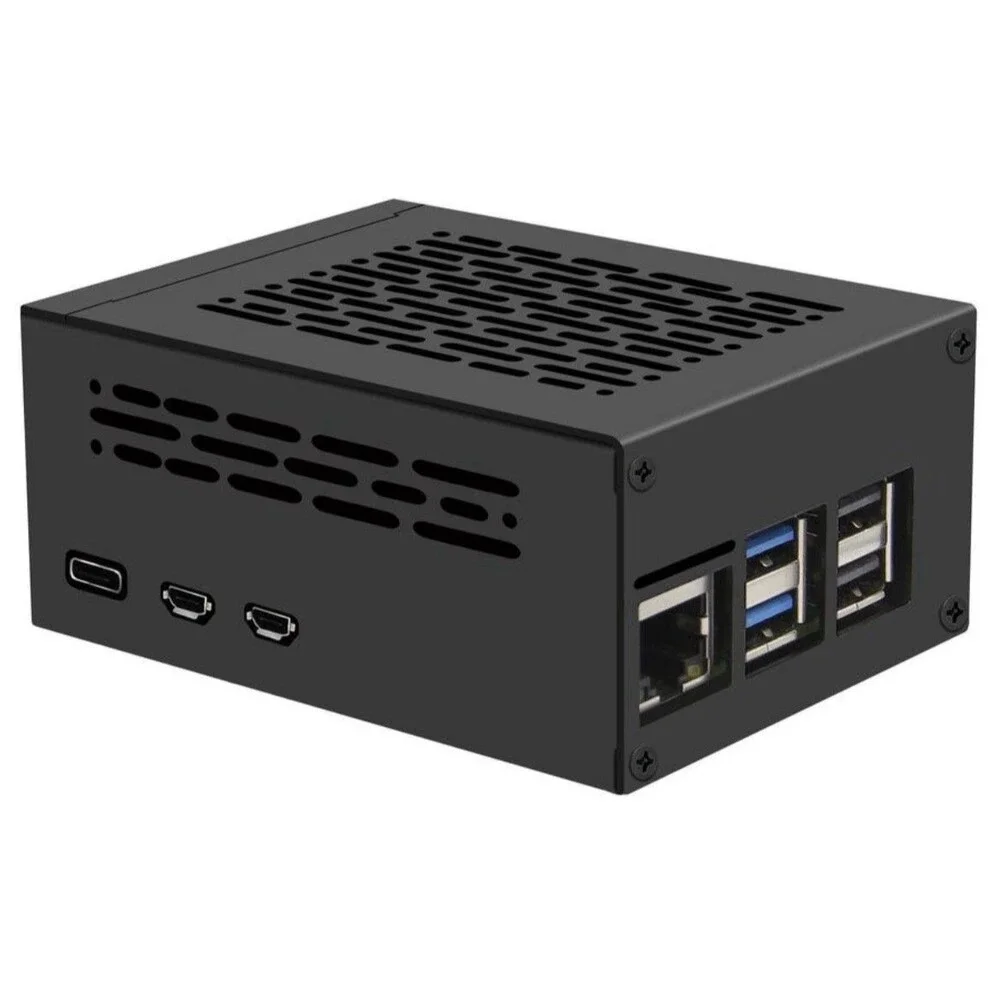 PCIe Metal Case P579 Raspberry Pi 5 M.2 NVMe HAT X1001 X1004 X1003 X1015 X1000